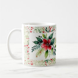 Caneca De Café Evergreen Elegance Natal Encantado