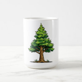 Caneca De Café Evergreen forest