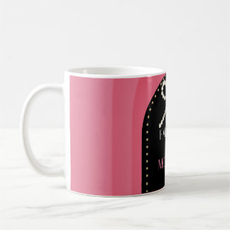 Caneca De Café Everyday is Mothers Day Elegance Pink Bow Mug