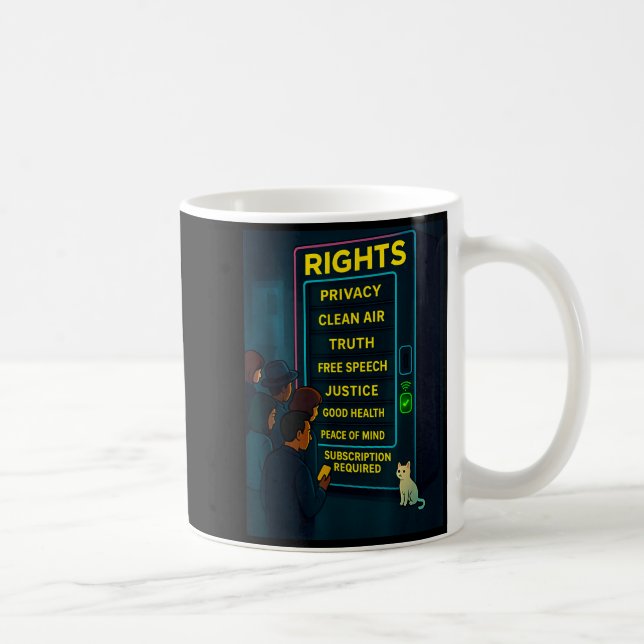 Caneca De Café Everything For A Price Funny Satire Gift  (Direita)