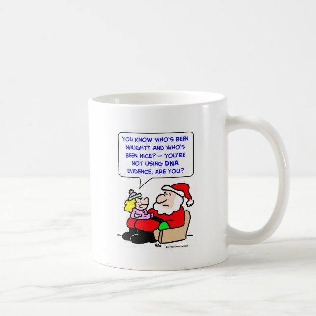Caneca De Café evidência do ADN do Natal de Papai Noel (Direita)