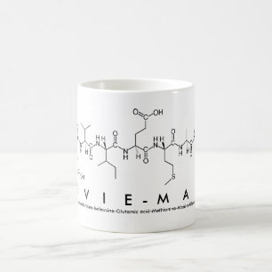 Caneca De Café Evie-Mae Peptide name mug