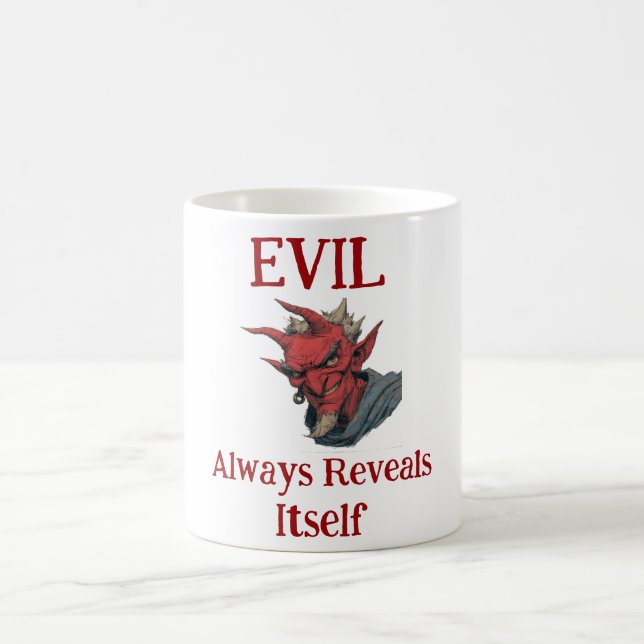 Caneca De Café Evil Coffee Mug (Centro)
