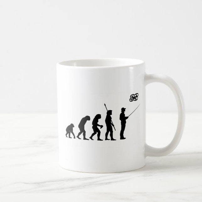 Caneca De Café Evolução (Direita)