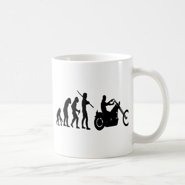 Caneca De Café Evolução (Direita)