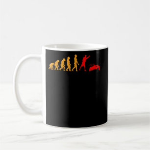 Caneca De Café Evolução Cornhole Funny Bean Bolsas Corn Hole
