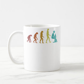 Caneca De Café Evolução da Cerâmica Roda Pro de Cerâmica Amante H