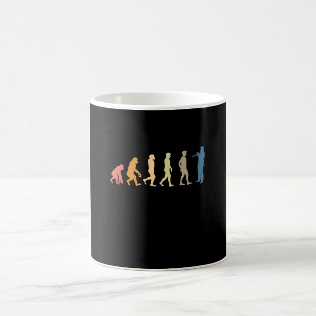 Caneca De Café Evolução da Trombeta (Centro)