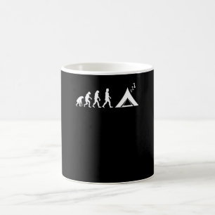 Caneca De Café Evolução de acampamento
