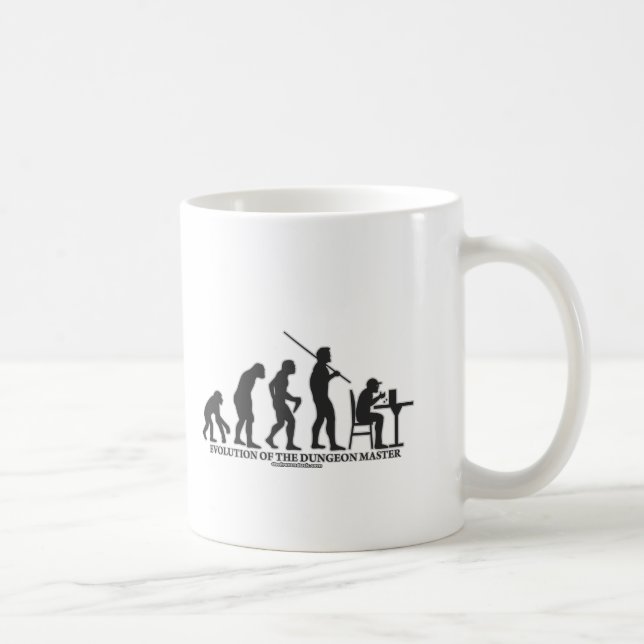 Caneca De Café Evolução do DM (Direita)