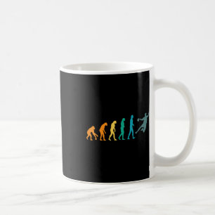 Caneca De Café Evolução Esportiva Divertida Handebol 