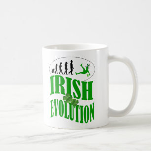 Caneca De Café Evolução irlandesa