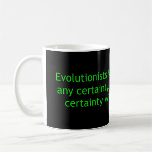 Caneca De Café Evolucionistas Têm Provas