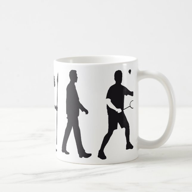 Caneca De Café evolution badminton (Direita)