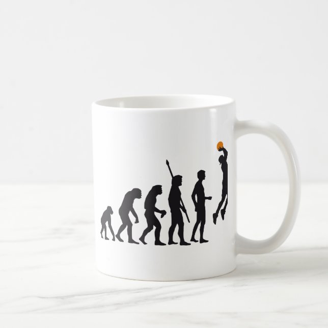 Caneca De Café evolution basketball (Direita)