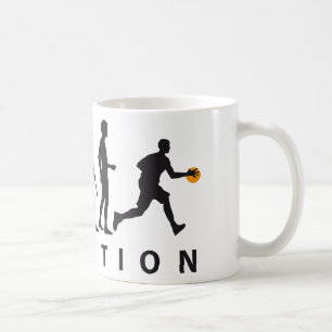 Caneca De Café evolution basketball