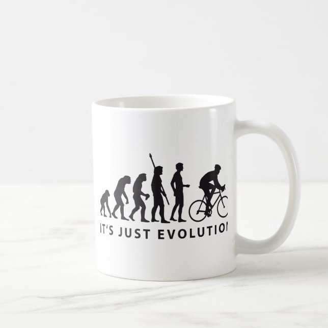 Caneca De Café evolution bicycle (Direita)