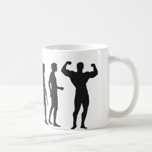 Caneca De Café evolution bodybuilding