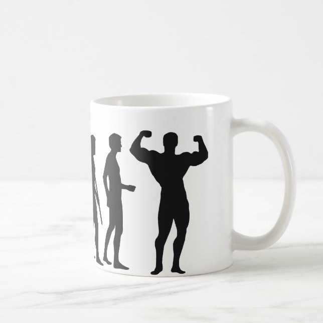 Caneca De Café evolution bodybuilding (Direita)
