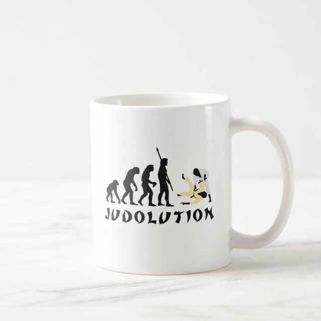 Caneca De Café evolution judo (Direita)