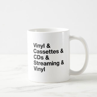 Caneca De Café Evolution of Music Mug