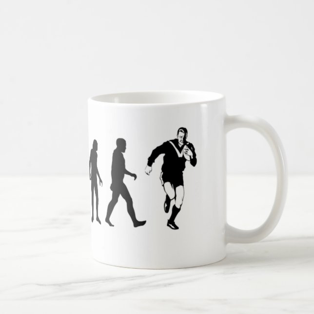Caneca De Café Evolution Rugby (Direita)