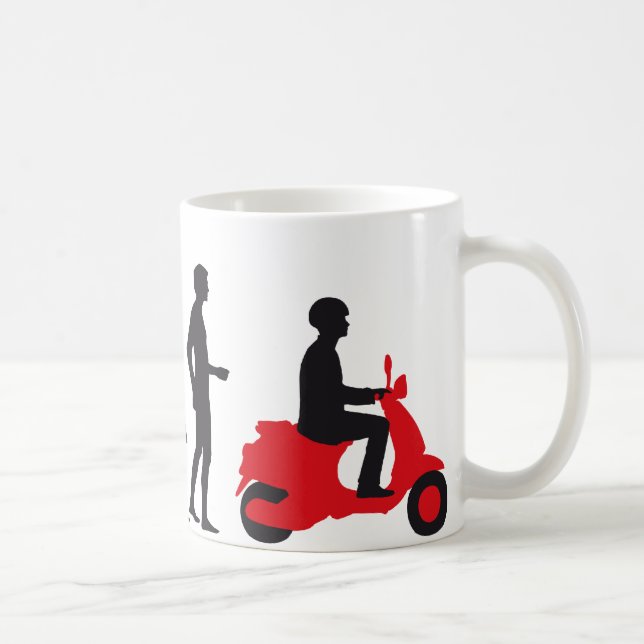 Caneca De Café evolution scooter (Direita)