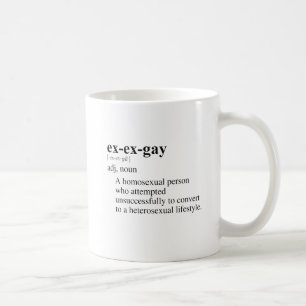 CANECA DE CAFÉ EX-EX-GAY