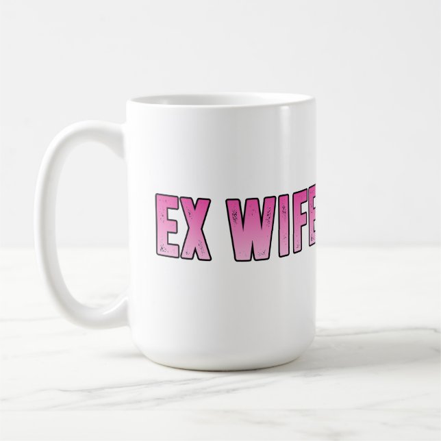 Caneca De Café ex-mulher ex-marido (Esquerda)