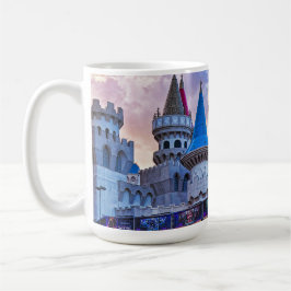 Caneca De Café Excalibur Castle Las Vegas Caffee Mug