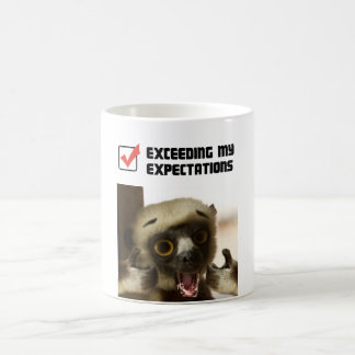 Caneca De Café Excedendo minhas expectativas