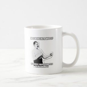 Caneca De Café Excedente o homem viril golpeia outra vez!