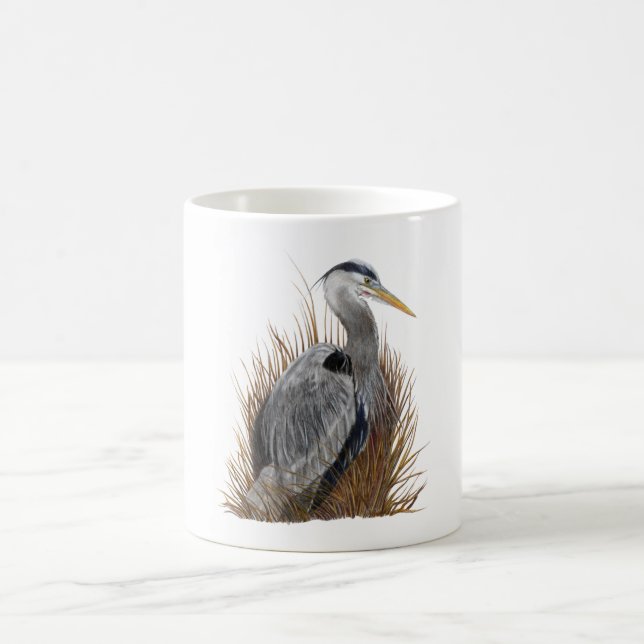 Caneca De Café Excelente Blue Heron (Centro)