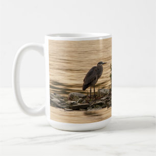 Caneca De Café Excelente Blue Heron