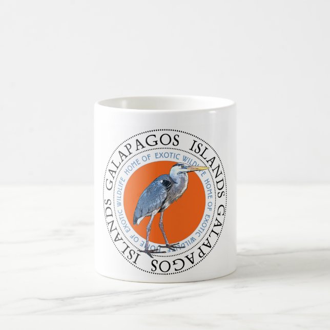 Caneca De Café Excelente Blue Heron (Centro)