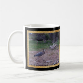 Caneca De Café Excelente Blue Heron maio de 2020