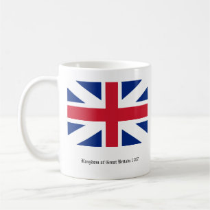 Caneca De Café Excelente British Mug - England & Scotland Union F