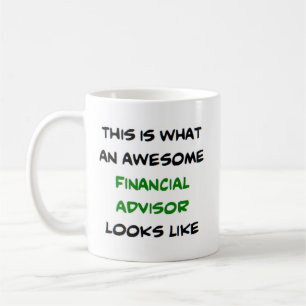 Caneca De Café excelente consultor financeiro