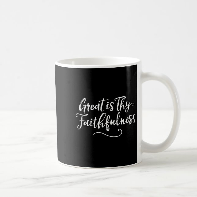 Caneca De Café Excelente É Sua Fiabilidade - Cristão Religioso (Direita)