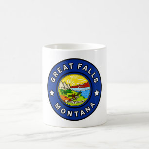 Caneca De Café Excelente Falls Montana