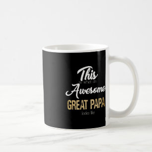 Caneca De Café Excelente Fantástico Papa Excelente Especial Avô