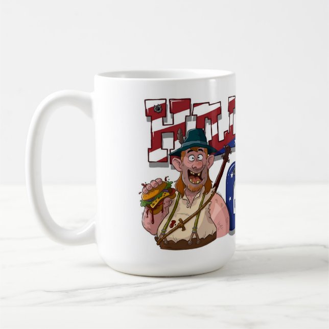 Caneca De Café Excelente HillBilly Grill Coffee Mug! (Esquerda)
