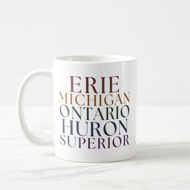 Caneca De Café Excelente Lake State Mug (Esquerda)