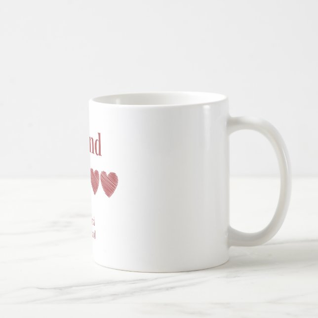 Caneca De Café Excelente marido altamente recomendado (Direita)