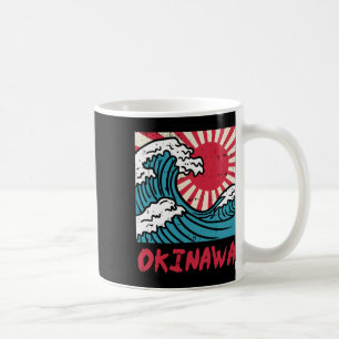Caneca De Café Excelente Okinawa Wave Kanigawa Japão Marcial