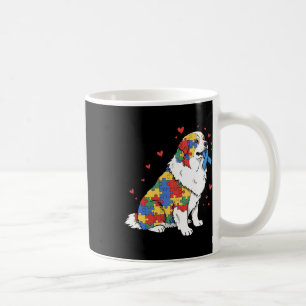 Caneca De Café Excelente Quebra-cabeça de Pirenéus de Autismo Aut