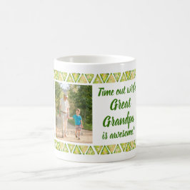 Caneca De Café Excelente Vovô é Impressionante 3 Fotografia Front