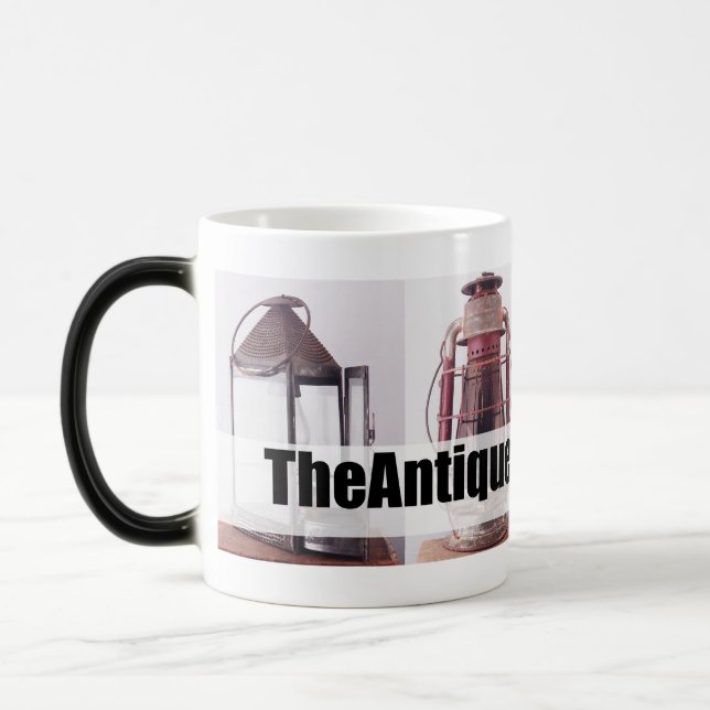 caneca de café exclusiva de TheAntiqueLantern.com (Esquerda)