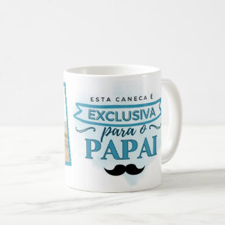 Caneca De Café Exclusiva para o Papai com Foto
