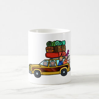Caneca De Café Excursão da família - viagem por estrada da